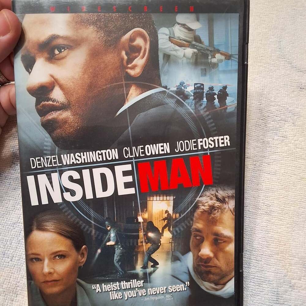 Universal Studios Inside Man DVD Widescreen Edition